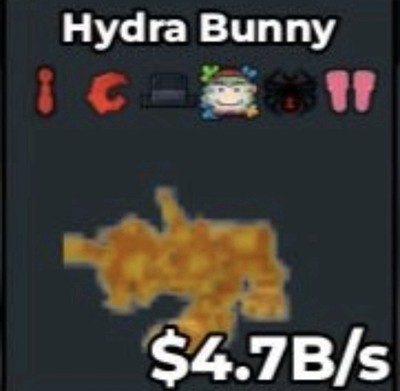 Steal A Brainrot Hydra Bunny 4.7b