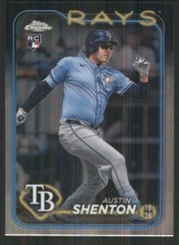 2024 Topps Chrome Update #USC119 Austin Shenton RC Tampa Bay Rays 45158