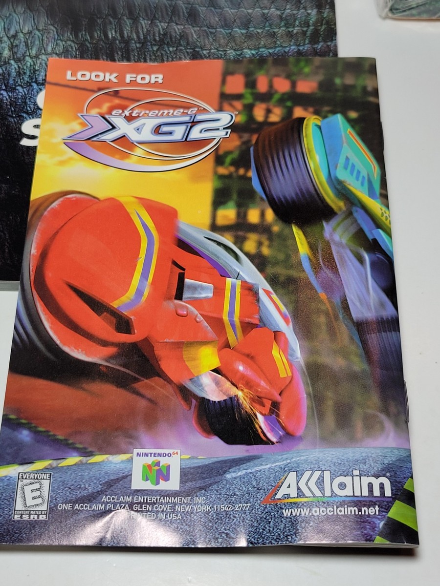 Turok 2 Seeds Of Evil CIB w/ Poster & Official Strategy Guide N64