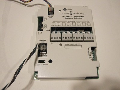 Audio Authority 932 Speaker Module Removed From Working Display