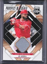2020 Panini Elite Extra Edition #PM-JA Jo Adell Prospect Materials Black