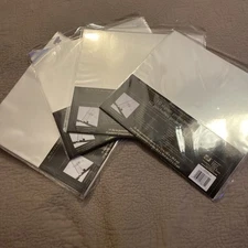 Lot Of 4 12x12 10-pack Slip On Westrim Protective Sleeves Scrapbooking Hinge New