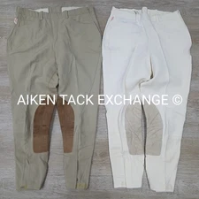 BARGAIN BUNDLE: 2 Pair Tailored Sportsman KP Breeches Size 30 (Read Description)