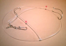 Saltwater Bottom Rigs - Fluke & Sea-Trout - #2/0 Wide-Gap Hooks - Hand Tied!