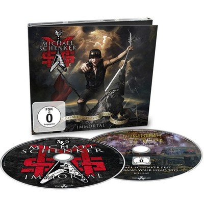 MICHAEL SCHENKER GROUP---''Immortal''---(CD+Blu-Ray)---NEU & OVP