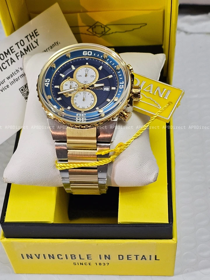 Invicta - Pro Diver - Very Thick Flame-Fusion Crystal Chronograph - mens watch - image 2 of 4