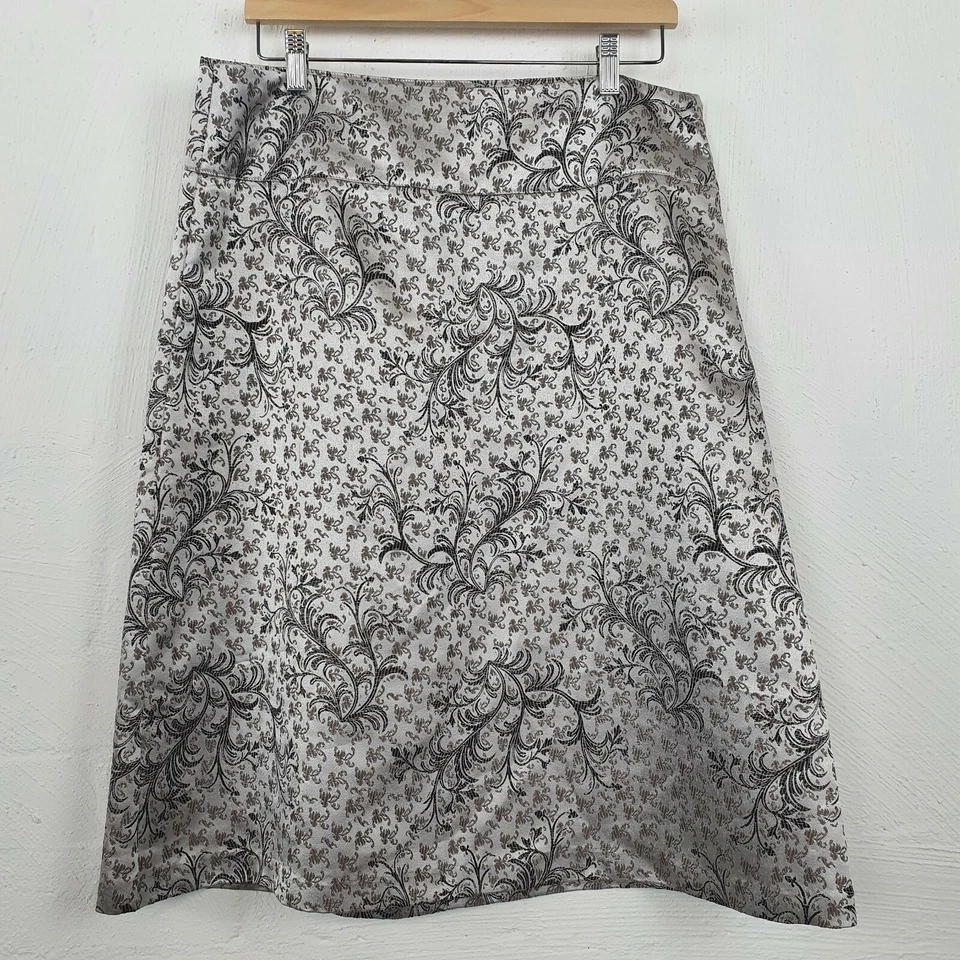 Falda COLORADO para mujer plateada/beige talla 14 Foto 4 de 4