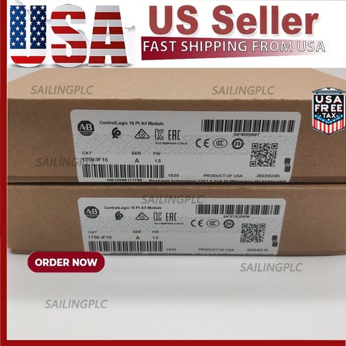 New Factory Sealed AB 1756-IF16 ControlLogix 16 Pt Input Module 1756IF16 US