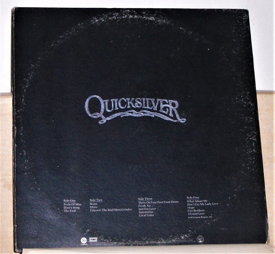 Quicksilver Messenger Service – Anthology - 1973 Double Vinyl LP Record Album - Image 2 of 2