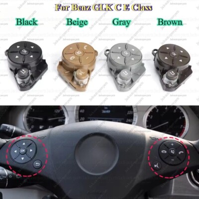 Car Steering Wheel Buttons Multi-function Switch For Benz GLK C E Class