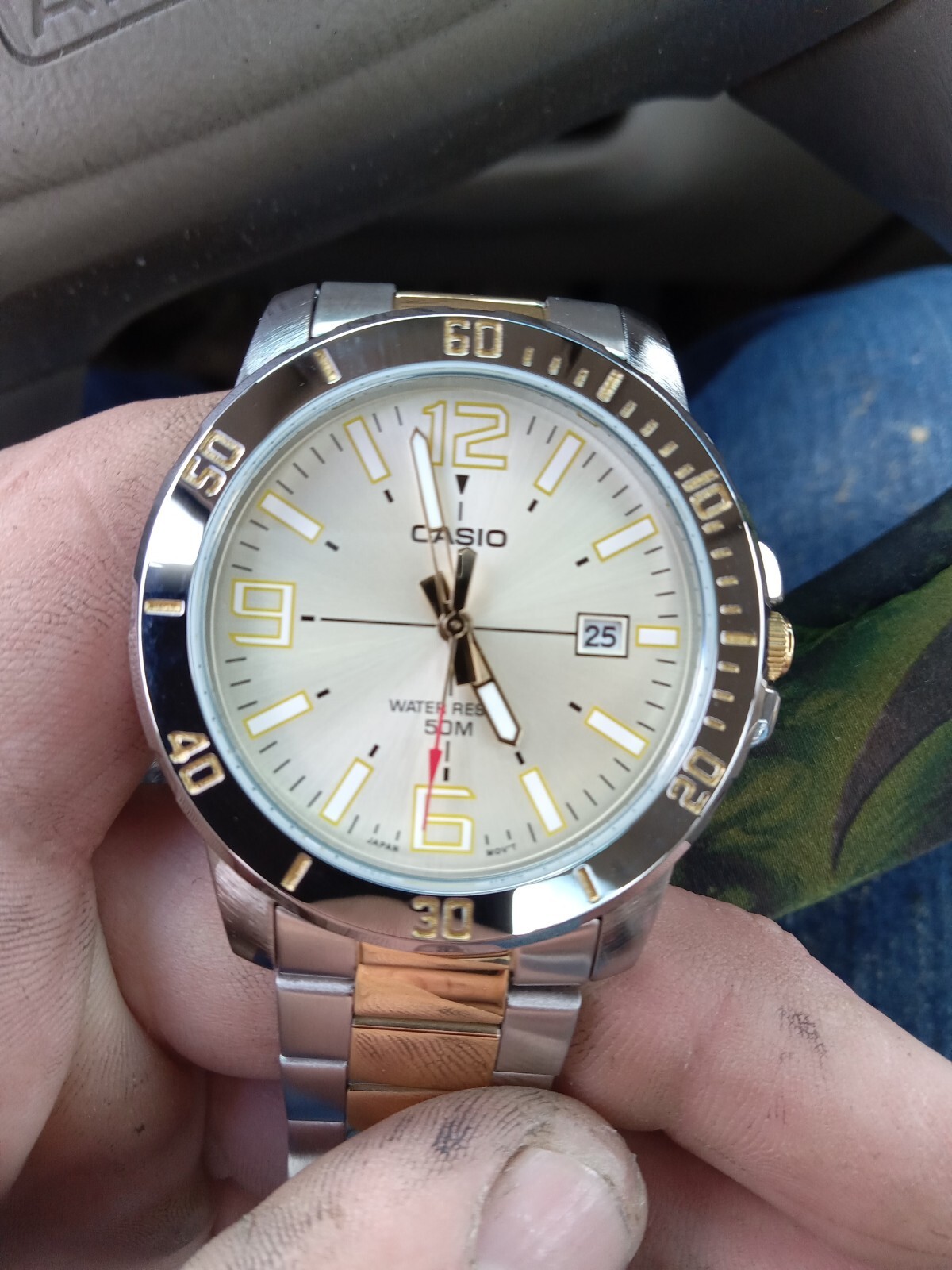 Casio MTPVD300SG1E Casual 50M Men's Wristwatch eBay