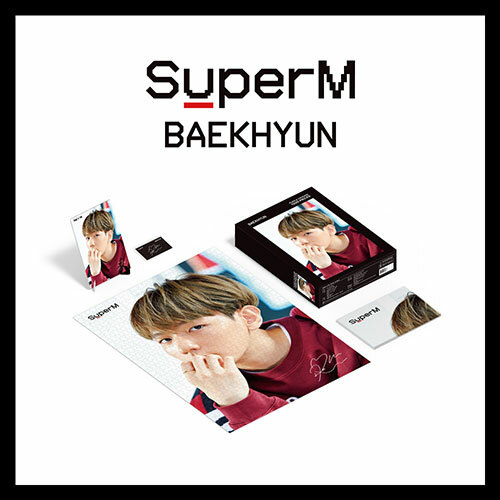 SuperM Marvel トレカ ベッキョン SuperM - Puzzle Package (BAEKHYUN ver) [Limited Edition