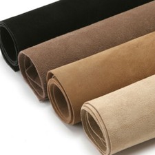 Genuine Cow Suede Cowhide Leather Fabric Scrap Shoes Bag Purse DIY Material Grey