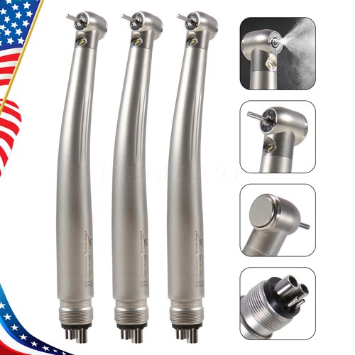 1-10* Dental Fiber Optic E-generator LED High Speed Handpiece 4Holes - Picture 21 of 28