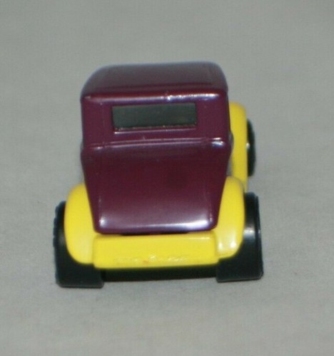 Matchbox #55 1979 Model A Ford Purple And Yellow Hot Rod Thailand - Picture 4 of 7
