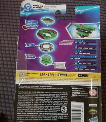 Toupie Beyblade Burst Surge Storm World Evo Helios H6 - Hasbro, Neuf