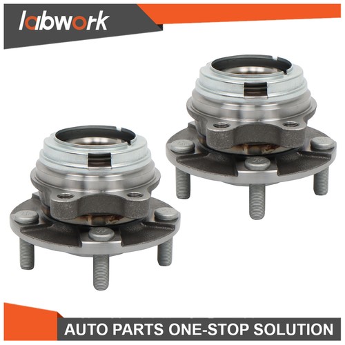 Labwork 2x Front Wheel Hub & Bearings for Nissan Altima 2007-2018 Maxima Murano - Picture 7 of 17