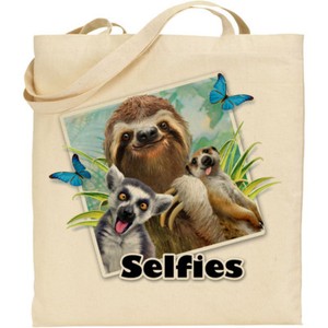 sloth beach bag