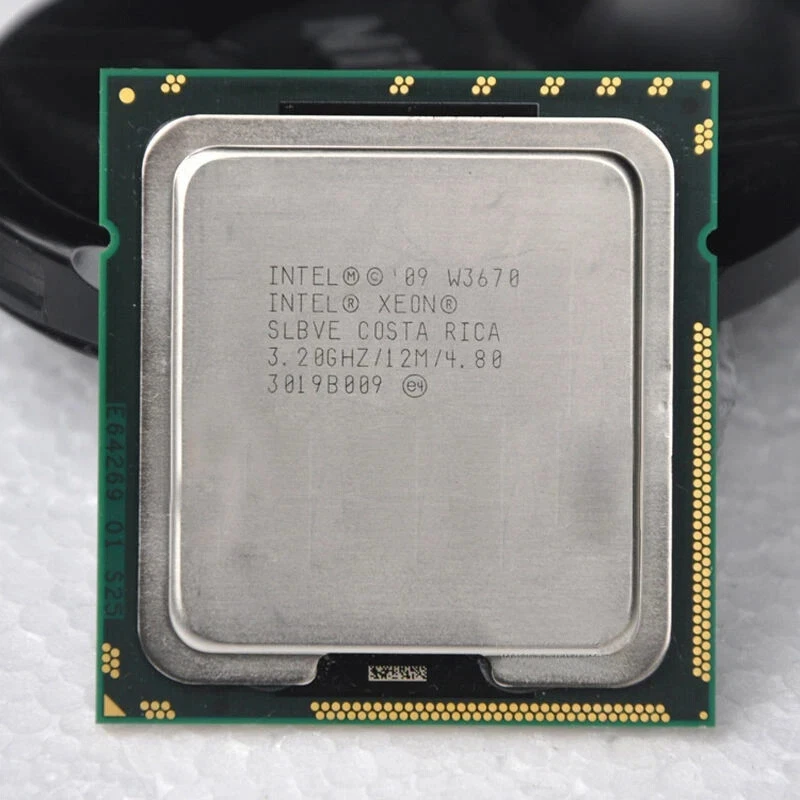 Intel Xeon W3670 SLBVE 3.2 GHz/12M/4.8GT/s Hexa/6-Core LGA 1366 CPU Processor - Image 4 of 4