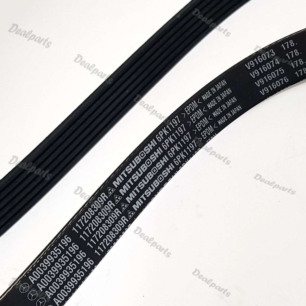 Genuine Renault V-Ribbed belt, 117208309R, fits Renault Nissan, 6PK1197 Genuine Renault V-Ribbed belt, 117208309R, fits Renault Nissan, 6PK1197