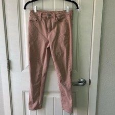 Pink Y2K Casual Faded Everyday Salmon Jeans Pants Bottoms Women’s Size 0