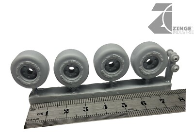 Zinge Industries 19mm Slick Wheels x4 S-WHE42