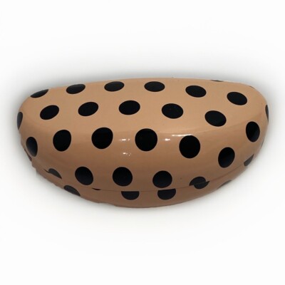 Jessica McClintock Eyeglasses Case Clamshell Polka Dots | eBay