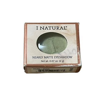 NEW I Natural Eyeshadow Nearly Matte / Pear Green .07oz INatural Rare Vintage