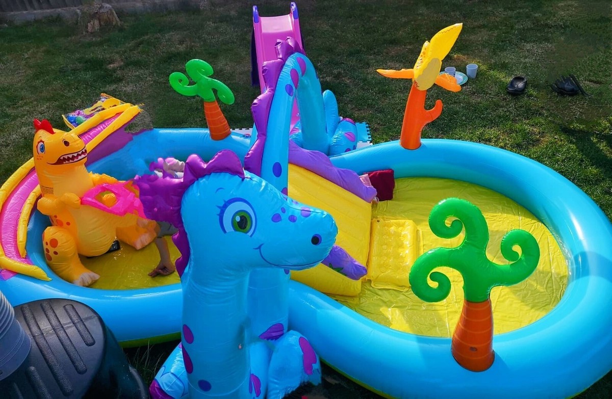 Dinoland Inflatable Inflatable Play Centre Pool Intex Dinoland