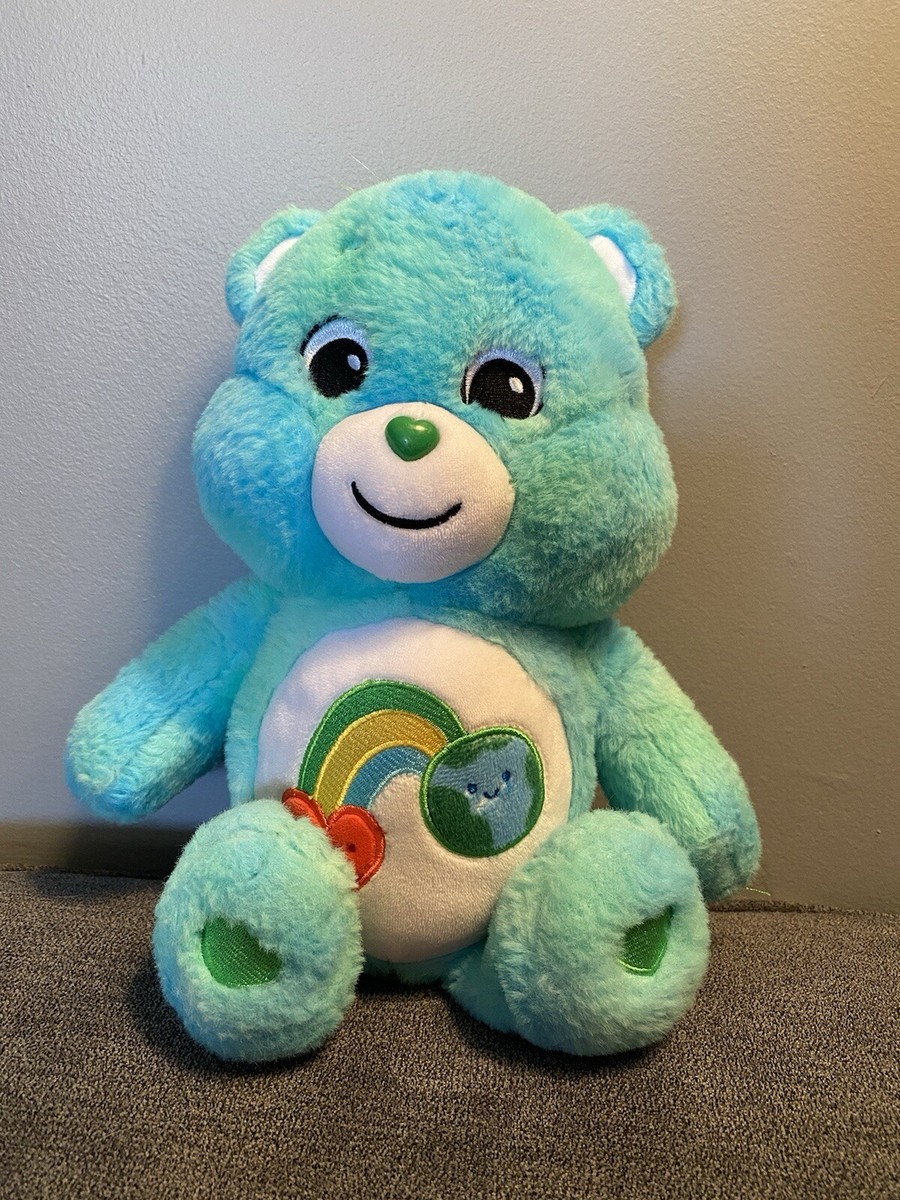 Care Bears Love Rainbow Earth Blue Plush Bear Care Bear 13