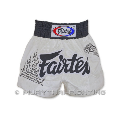 Fairtex Muay Thai Boxing Kick Boxing MMA Shorts S M L XL 3L Black White Red - Picture 2 of 16