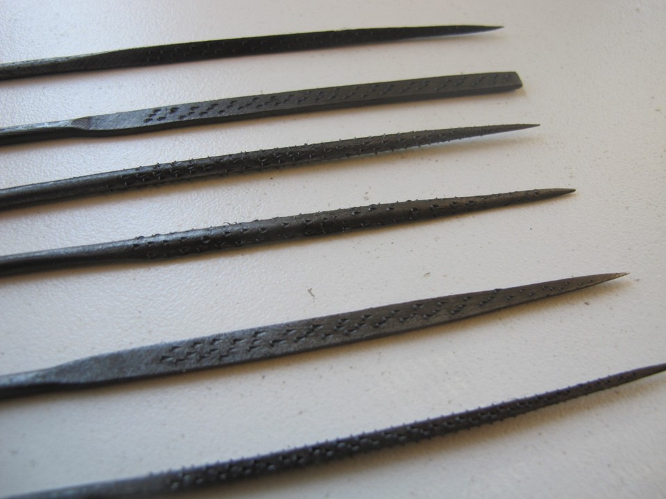 Rasps Needle hand File RASP cutting wood shaping wax 5-1/2