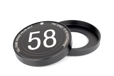 HELIOS 44-2 or 44 cine conversion set:METAL Gears, 80mm front, Cap