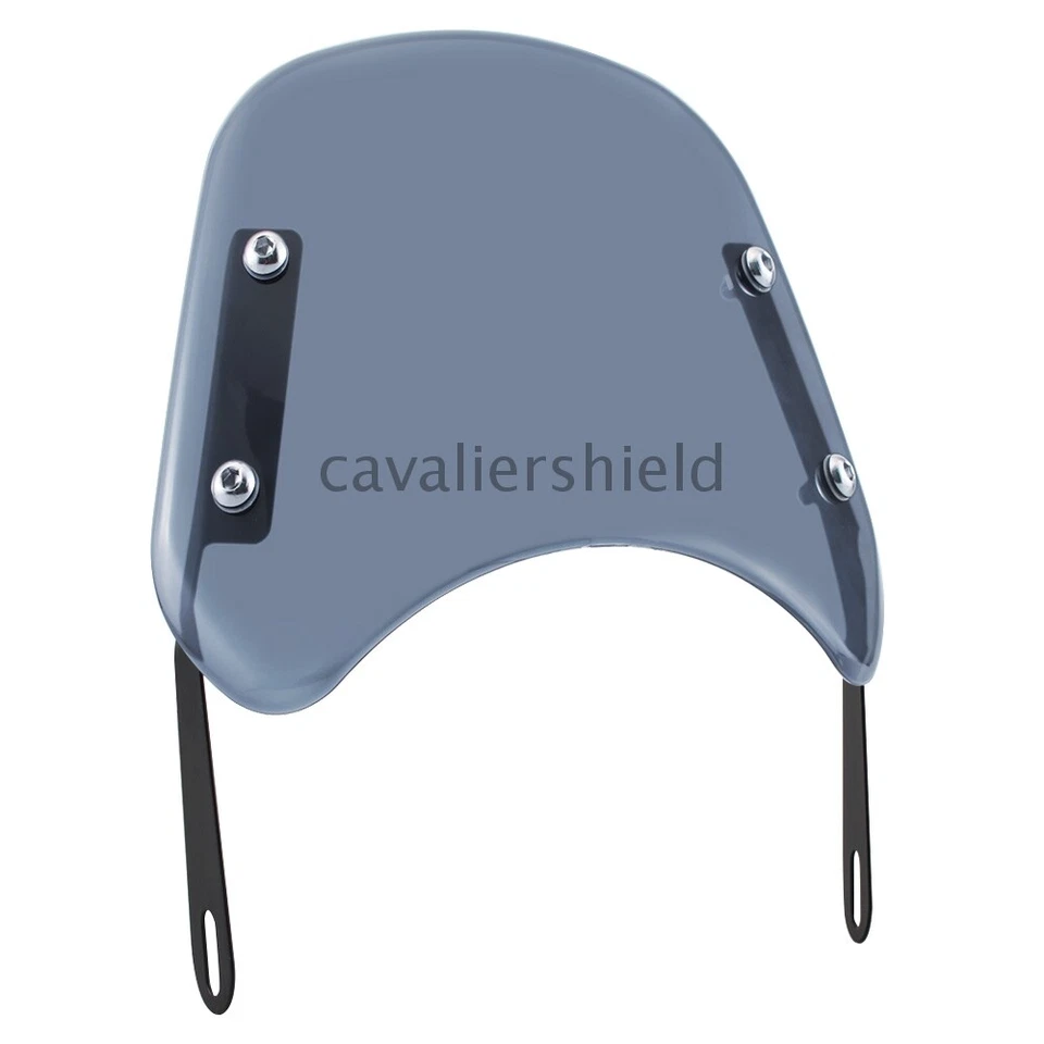 Дымчатая/прозрачная/черная универсальная 5-7-дюймовая моторная фара ветровое стекло лобовое стекло для Ducati - Изображение 4 из 4