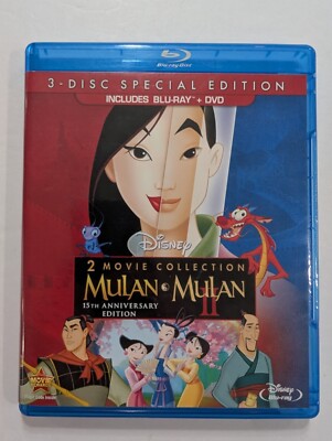 Mulan 2 Movie Collection Blu-ray (1998) Ming-Na Wen Eddie Murphy