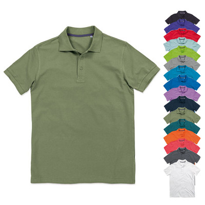 POLOSHIRT FÜR HERREN Polohemd aus Baumwolle - Lux Polo Men - NEU Stedman S9060