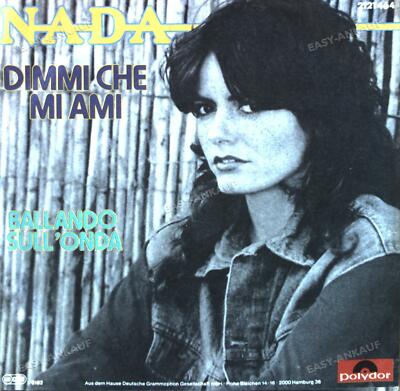 Nada - Dimmi Che Mi Ami 7in 1981 (VG/VG) .