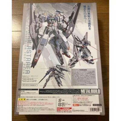 BANDAI METAL BUILD Gundam Astraea High Maneuver Test Pack figure