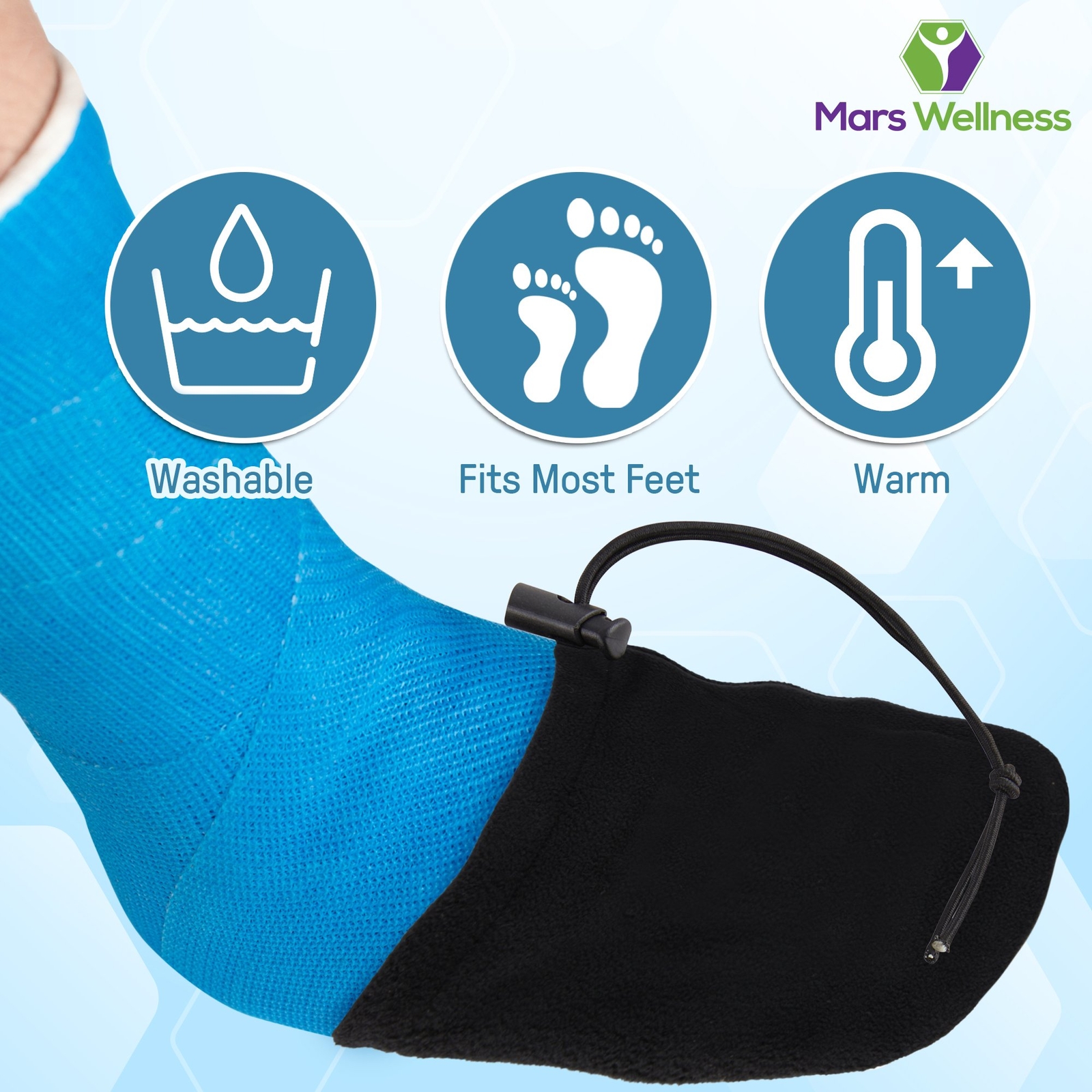 Premium Cast Sock Toe Cover Fits Leg, Ankle, and Foot Casts eBay