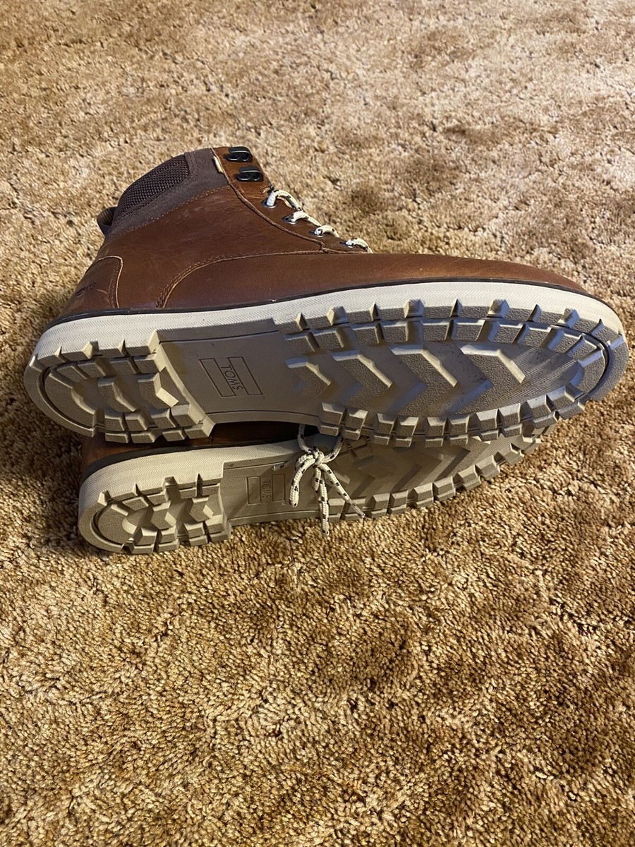 Toms Ashland 2.0 Mens Peanut Leather Casual Boots | eBay display picture 2
