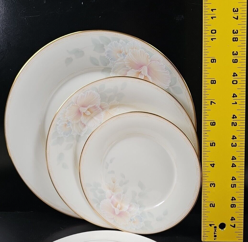 (4) Noritake Sweet Surprise 5 Pc Place Setting Vintage Elegant Floral Dishes Lot - Picture 24 of 24
