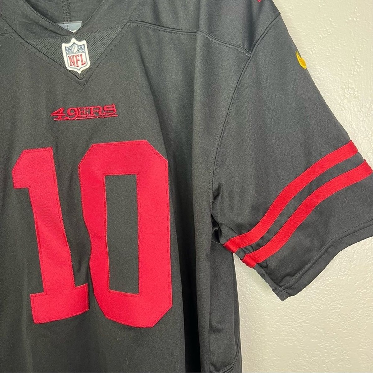 NFL San Francisco 49ers #10 Jimmy Garoppolo NIke Jersey