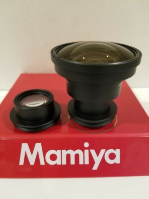 Mamiya RZ W non-W lens GLASS ELEMENT SET (FRONT REAR ELEMENTS) 