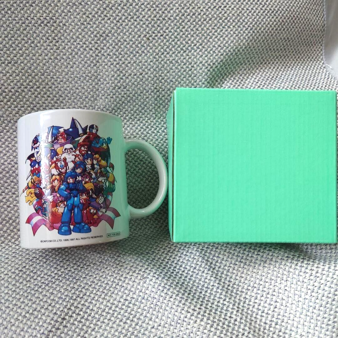 【非売品】ロックマン 生誕10周年記念イベント限定　マグカップ 非売品】ロックマン 生誕10周年記念イベント限定 マグカップ Megaman