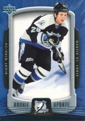 2005-06 Upper Deck Rookie Update #88 MARTIN ST. LOUIS - Tampa Bay Lightning