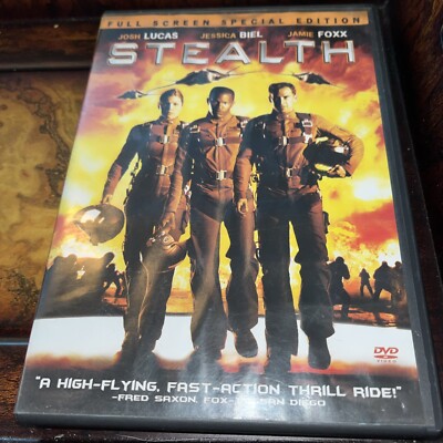 STEALTH DVD 2005 Full Screen Special Edition 2 Disc Set JESSICA BIEL JAMIE FOXX