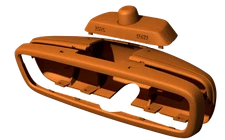 Interior Rearview Mirrors - MB R129 / A124 - Palomino - IR Sensor