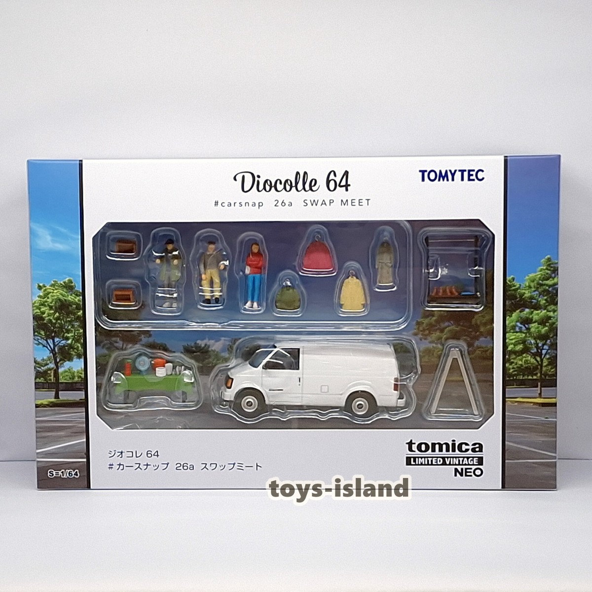Tomica Limited Vintage TOMYTEC Diocolle 64 Carsnap 26a SWAP MEET