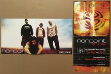 NONPOINT Rare 2003 DOUBLE SIDED PROMO POSTER FLAT for Development CD 24x12 USA
