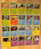 2017 COMPLETE (34) CRIMSON INVASION Common Pokemon Card Set-Pikachu Magikarp++NM